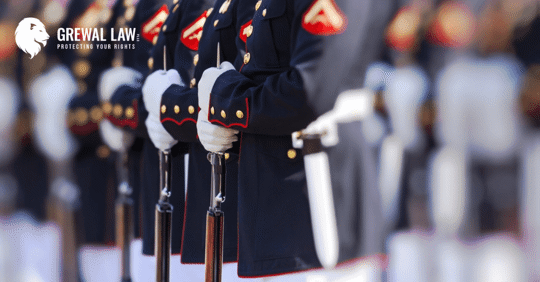 Grewal Law - Marines in a line